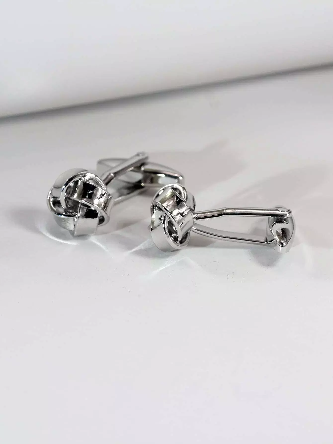 1pair Men Simple Cufflinks - Image 3