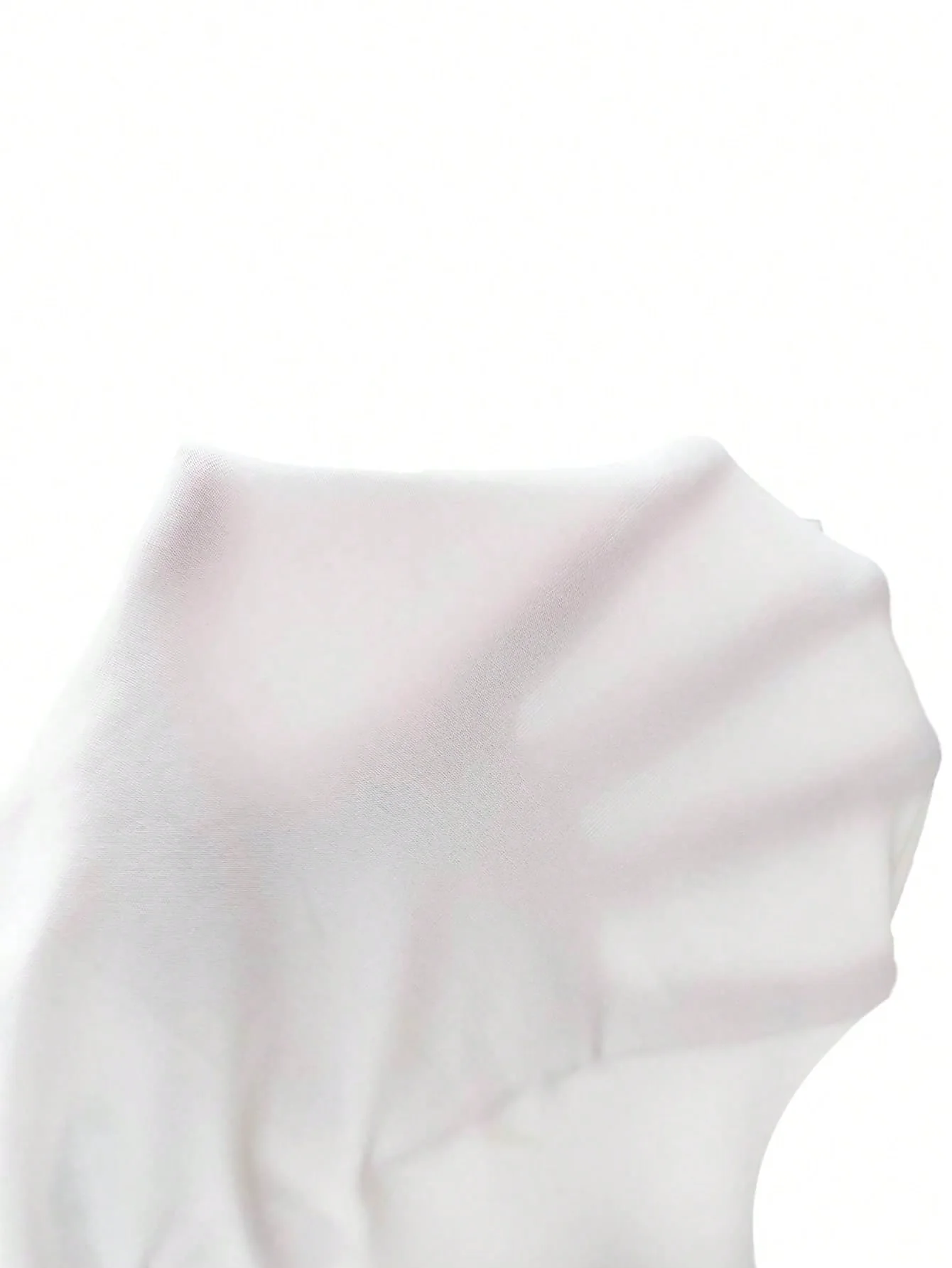 Flirla Women's Fashionable Solid Color Oblique Shoulder Top - Image 7