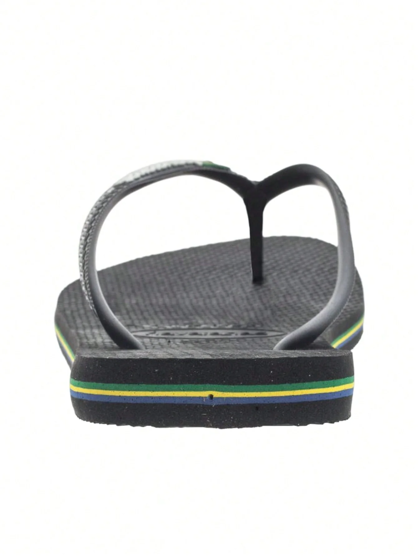 Havaianas Brasil Logo Unisex Flip Flops Black 4110850-1069 - Image 4