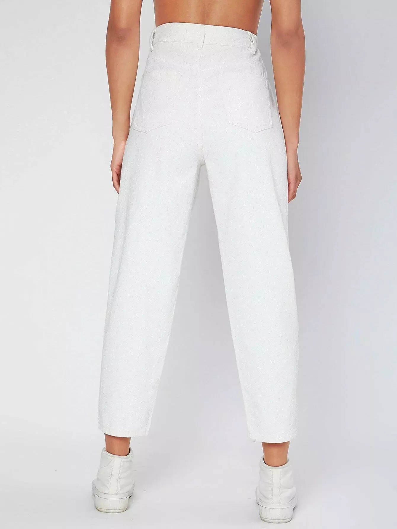 High Waist Mom Jeans - Image 3