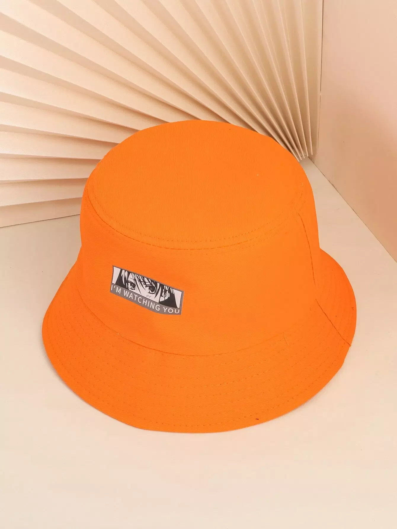 Men Cartoon & Letter Graphic Bucket Hat - Image 4