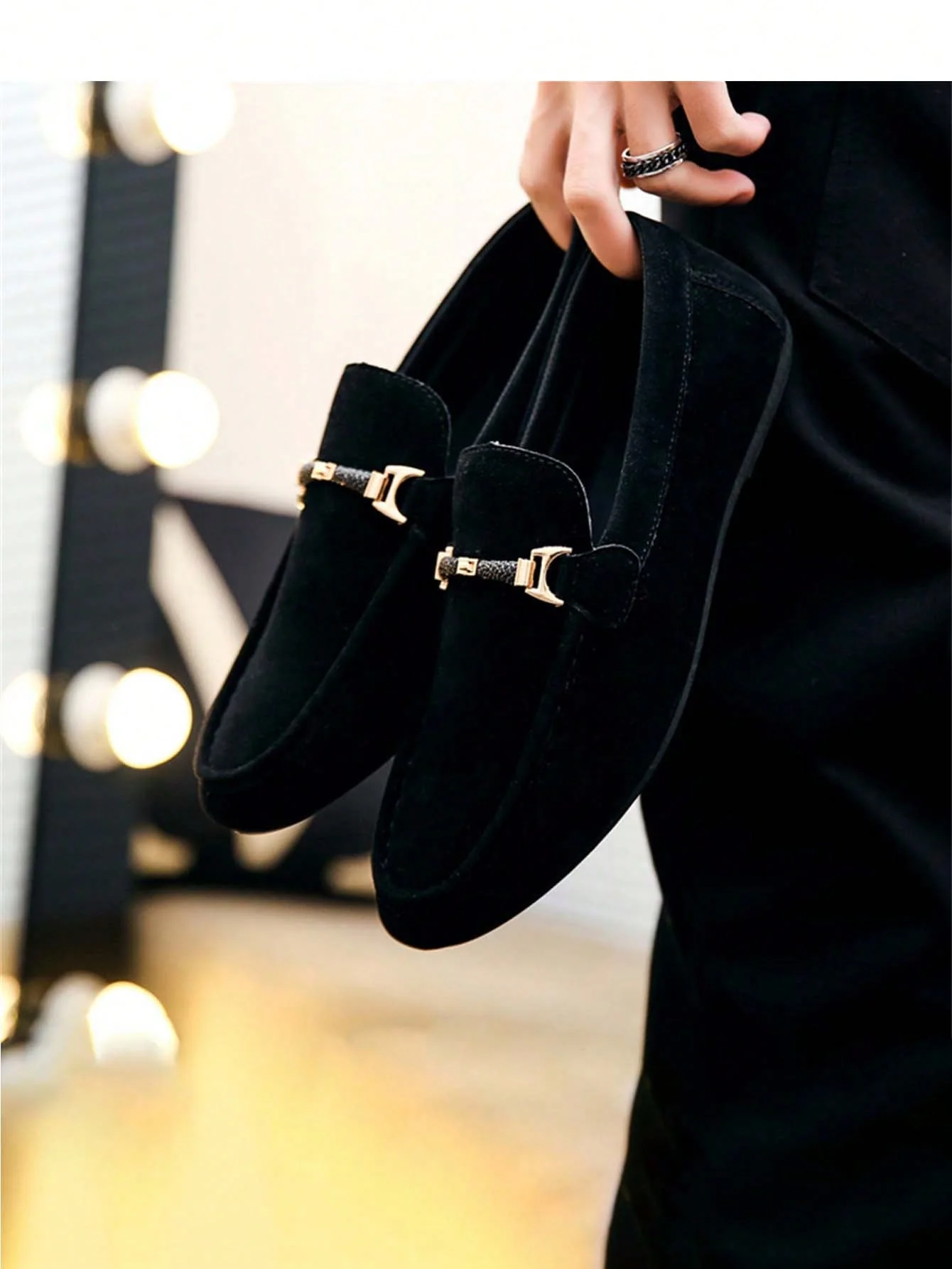 Men's Classic Fashionable Comfortable Loafers - Slip-On Lightweight Penny Moccasins - Image 3