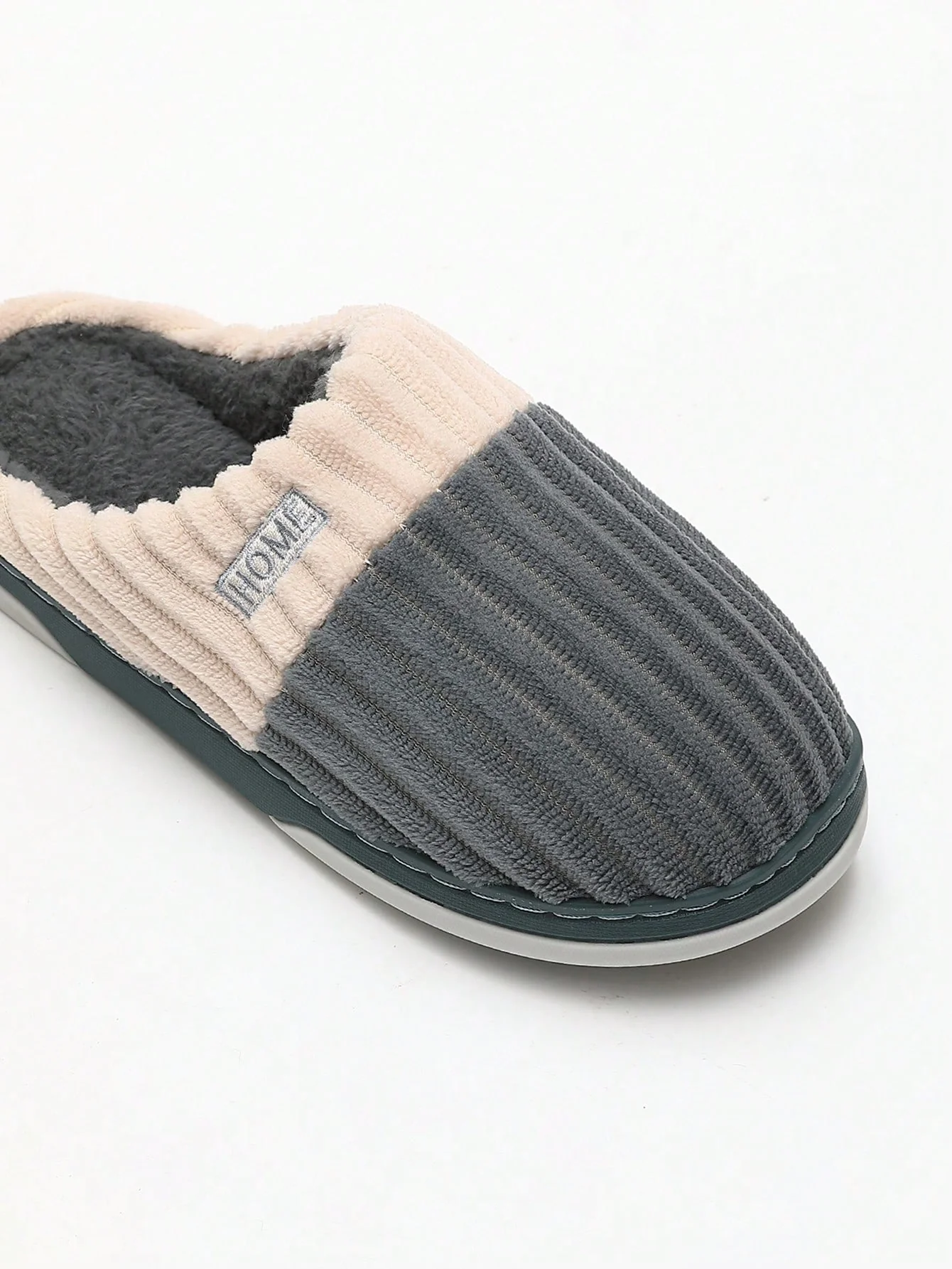 Men's Plus Size 48-49 Fluffy Slippers - Non-Slip - Wear-Resistant - Image 3