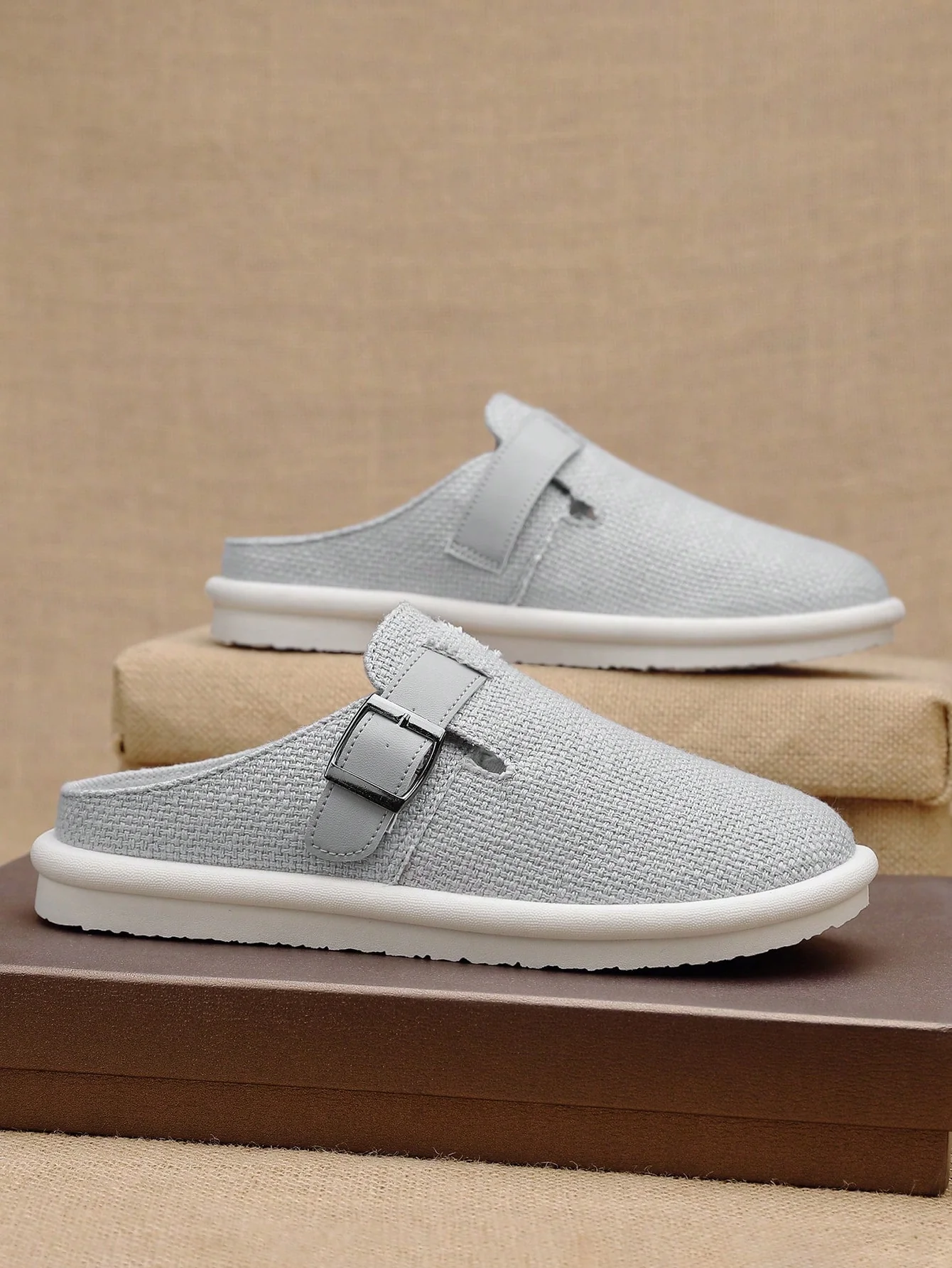 Men's Summer New Backless Slippers - Image 4