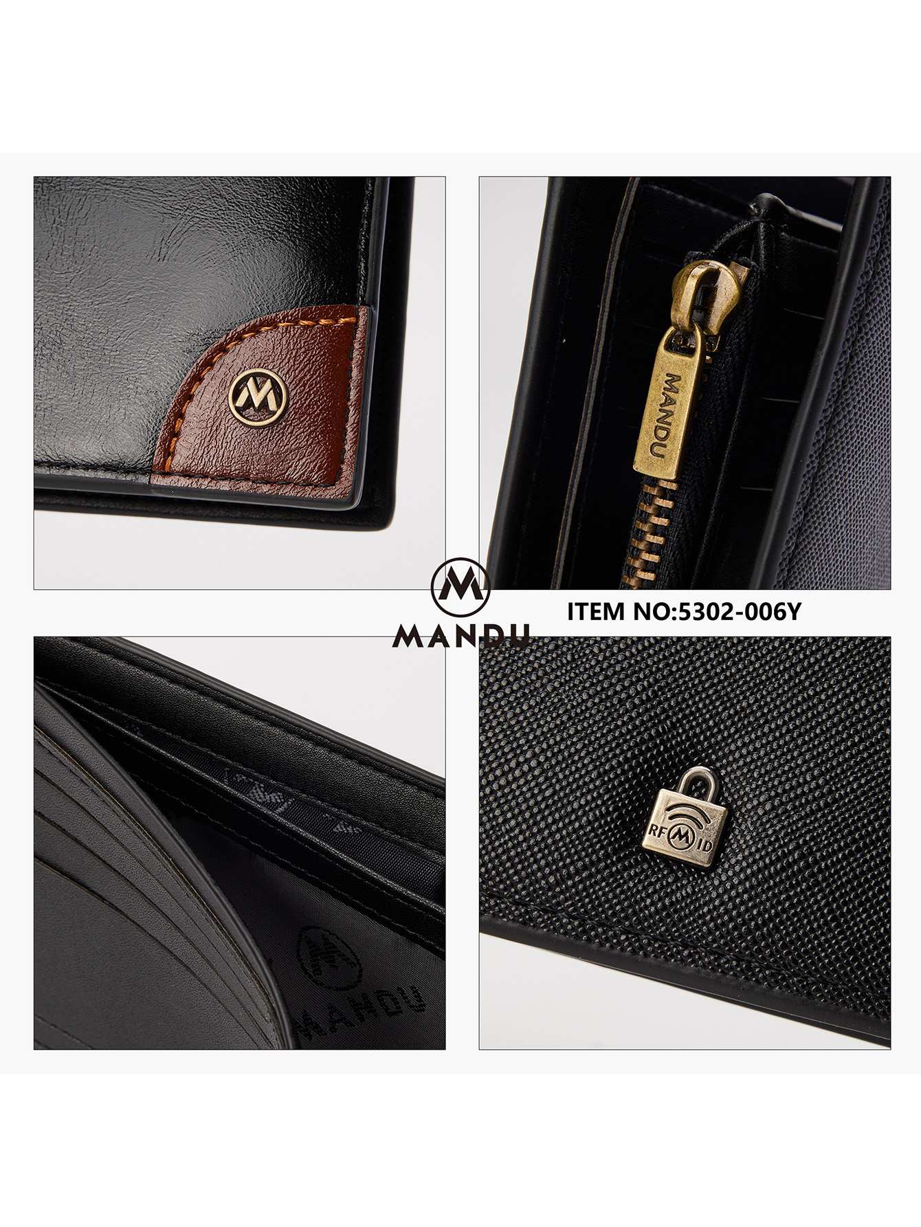 Men's wallet - Brown - Image 4