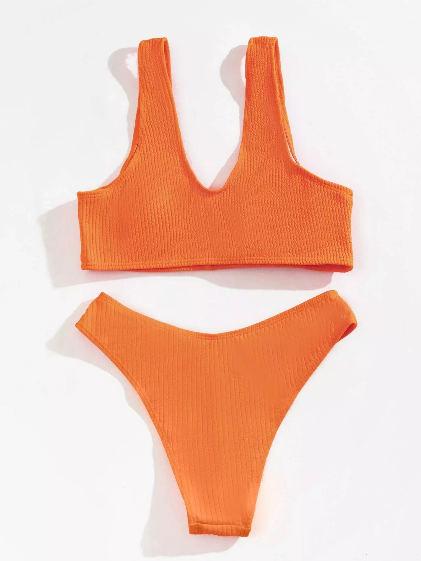 Textured Bikini Swimsuit - Image 3