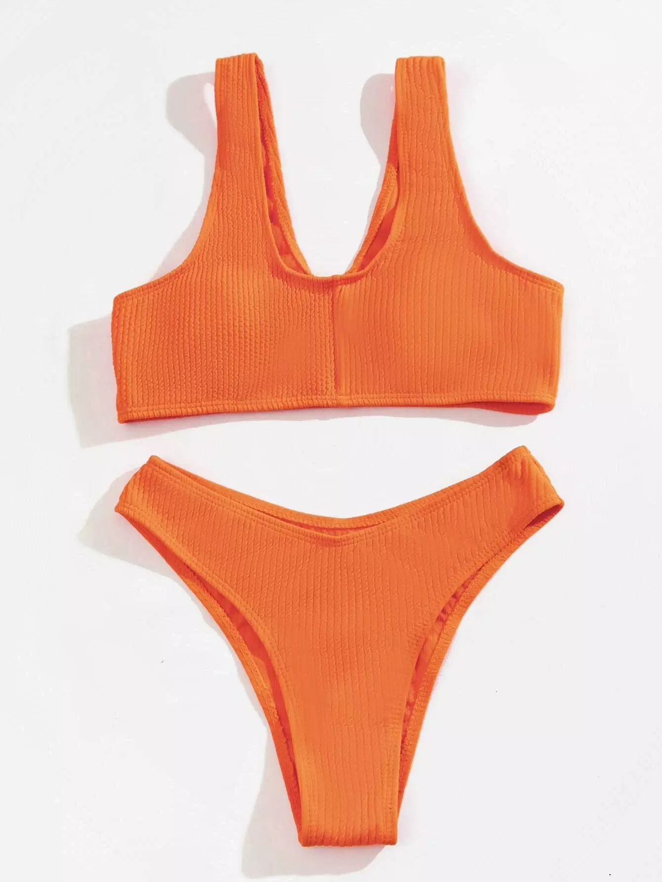 Textured Bikini Swimsuit - Image 4